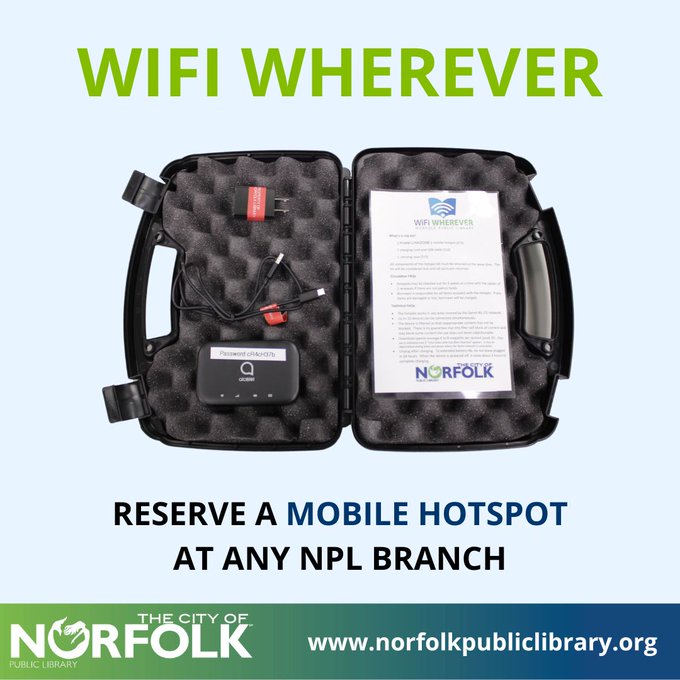 NorfolkPublicLibrary on Twitter "FREE with your Norfolk Public