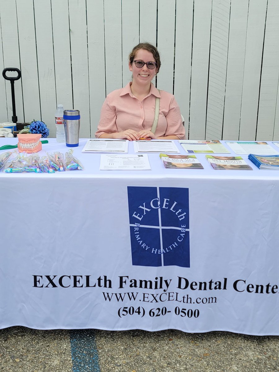 excelthinc's tweet image. A busy Saturday, we also made it out to True Vine Baptist Church (@truevinenola), braving the rain and humidity for #healthysmiles #oralhealth and all around good times.