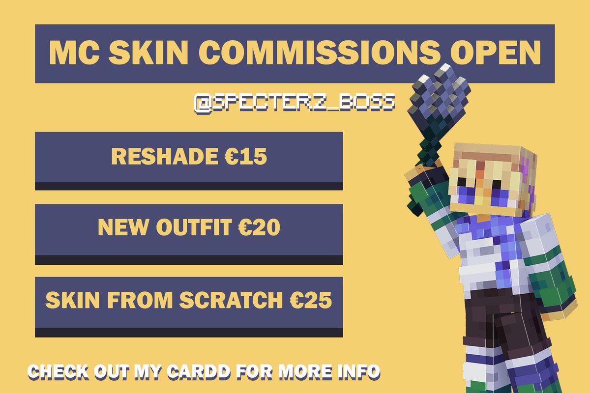 Specter | MC Skins 🔥💨 tweet media