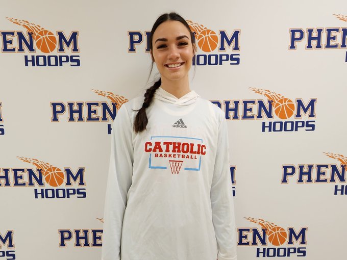 2024 Blanca Thomas @blancathomas34 (Charlotte Catholic) is such a force. No doubt about it, she is a difference maker in the paint on both ends; shot-blocker, huge presence offensively on the boards and scoring. But love how vocal she is as well. Leader #LadyPhenom @POBScout