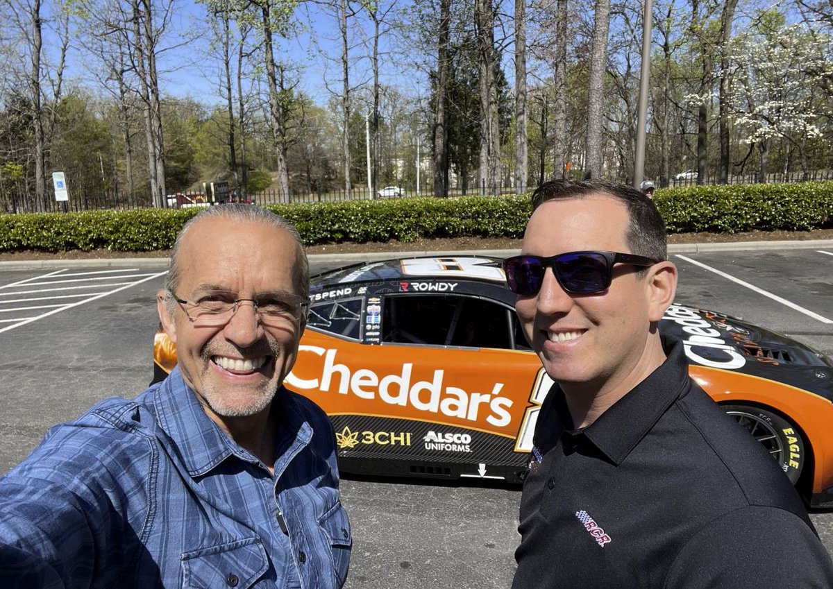 The season premiere of 'Dinner Drive with Kyle Petty' is next week, and his first guest is two-time NASCAR Cup Series champion Kyle Busch! Details: tinyurl.com/2sbka7dh