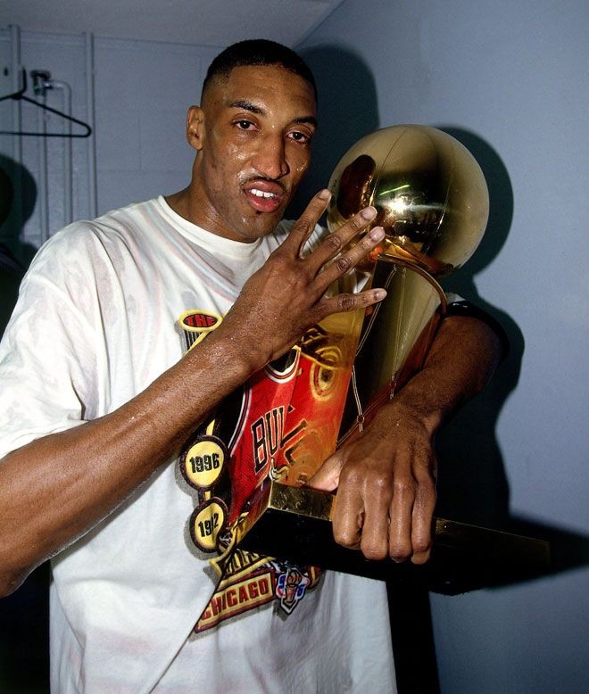 Scottie Pippen o maior 'Robin' de todos os tempos 6x NBA Champ 7x All-Star(All-Star Mvp 1994) 7x All-NBA 10x All-Defense Steal Leader 1995