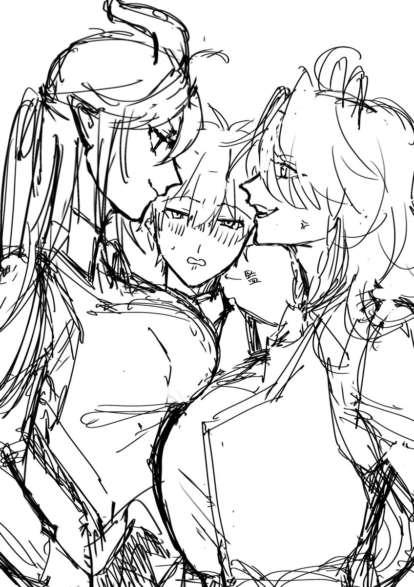 目の前でやられるやつ

女体化
男監督生 