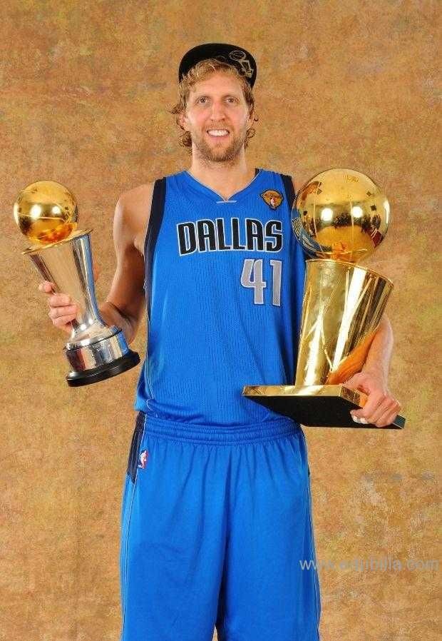 Dirk Nowitzki 'German Jesus' 1x NBA Champ 1x NBA Finals Mvp 14x All-Star 12x All-NBA 1x MVP