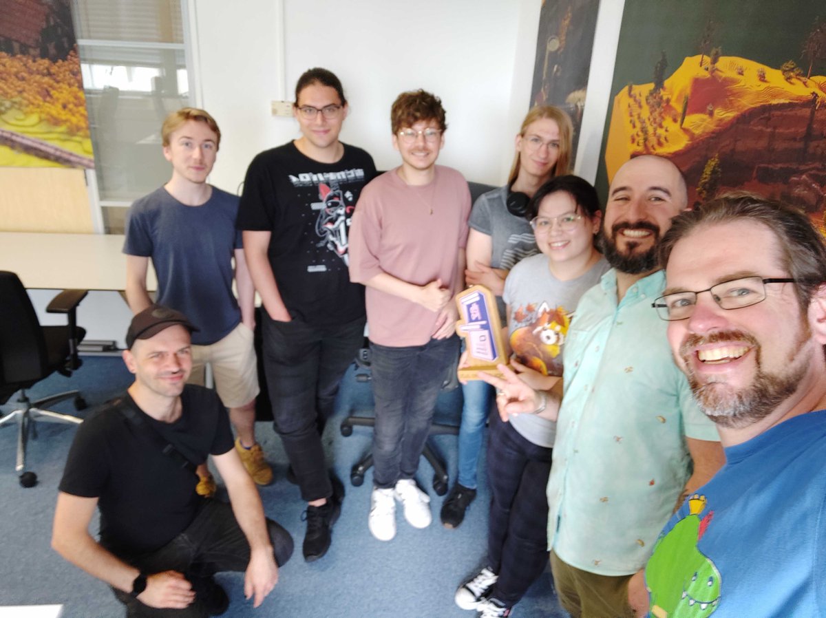 Last week some of our team flew out to the Netherlands to meet <a href="/GalaxyGrovegame/">Galaxy Grove - Wishlist Town to City Now 🏡</a>! 

It was so much fun to meet the whole team and to discuss Station to Station in person 🚂