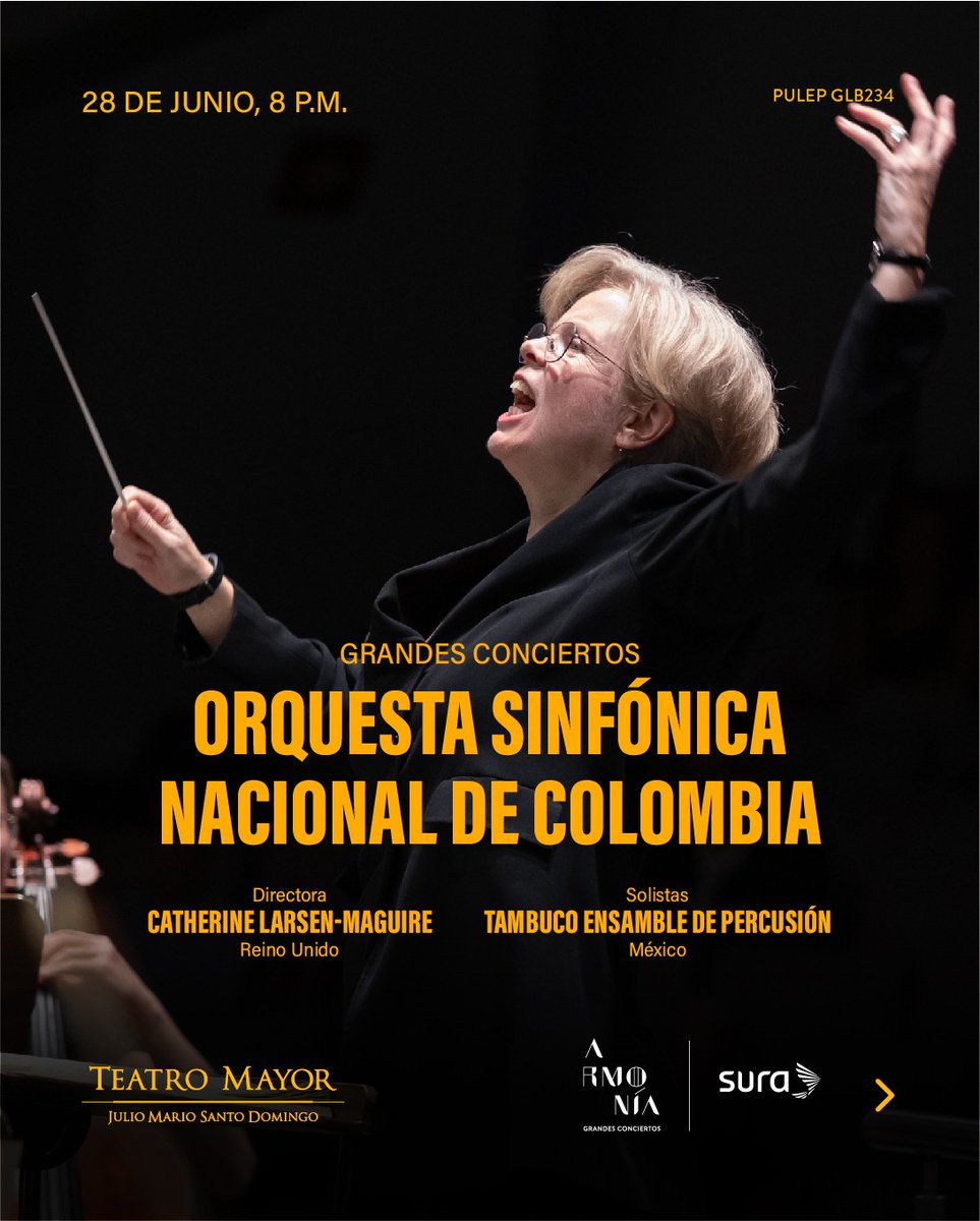 teatromayor's tweet photo. #FelizLunes 🤩 | La música se toma el #TeatroMayor, pues durante esta semana se presentarán grandes eventos enmarcados en esta categoría. Agéndate con las siguientes presentaciones: https://t.co/5mmoz8ZHWo