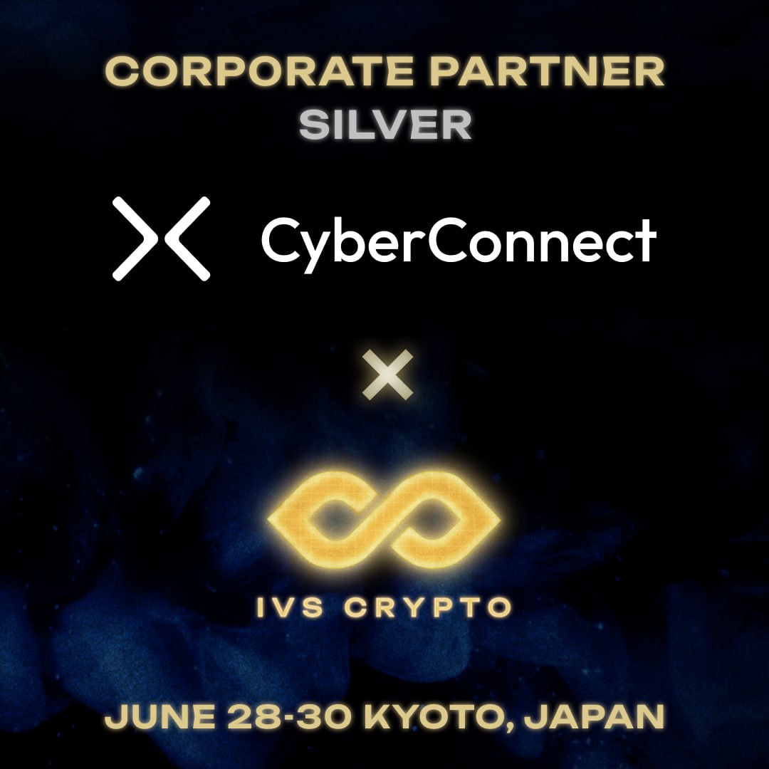 Cyber (@buildoncyber) on Twitter photo We're thrilled to be partnering with <a href="/ivcryptofund/">Infinity Ventures Crypto (IVC)</a> for its upcoming IVS Crypto event in Kyoto later this week 😎🤝 We're thrilled to be partnering with <a href="/ivcryptofund/">Infinity Ventures Crypto (IVC)</a> for its upcoming IVS Crypto event in Kyoto later this week 😎🤝