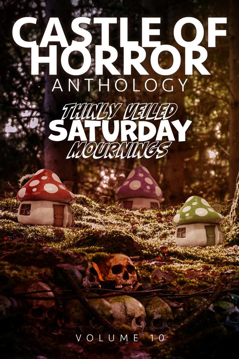 Thinly Veiled is a series of horror anthologies of stories based on "Thinly Veiled" versions of famous shows, movies, etc. They are creepy, cool, sometimes funny, sometimes really dark. The newest comes July 18: Saturday Mournings. You can pre-order now!  amzn.to/44fPHMM