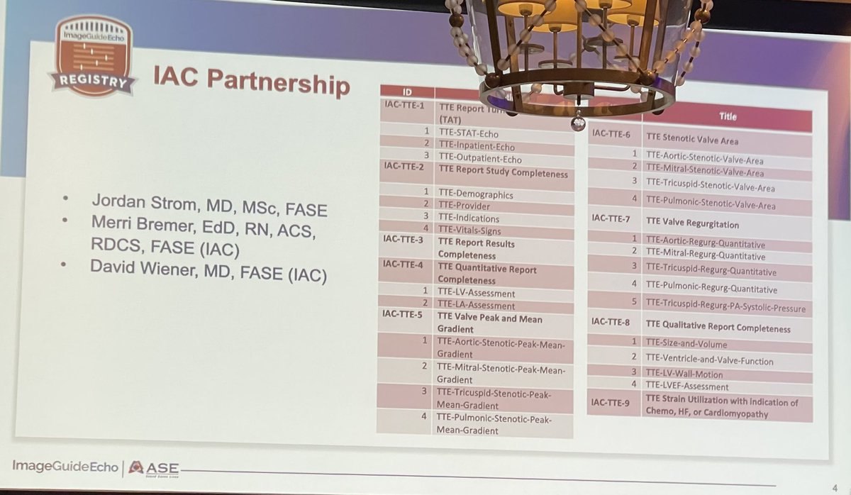 katie_gibson311's tweet photo. @DocStrom highlighting @IACaccred #IACecho report completeness and timeliness metrics that can be monitored in real time with the @ASE360 #ImageGuideEcho registry #ASE2023 #echofirst @MerriBremer @DavidWienerMD https://t.co/Sxv1Dk9YYL