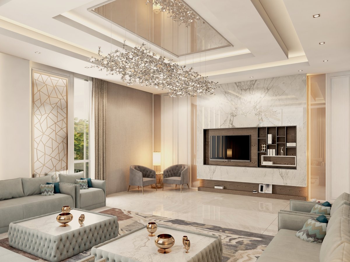 ArtefirmaID's tweet image. Experience the epitome of elegance in your luxury living room. With Artefirma Interior Design you can elevate the ambiance with a dazzling crystal chandelier, radiating brilliance and adding a touch of sophistication to your space.

#luxuryinteriordesign #livingroominterior