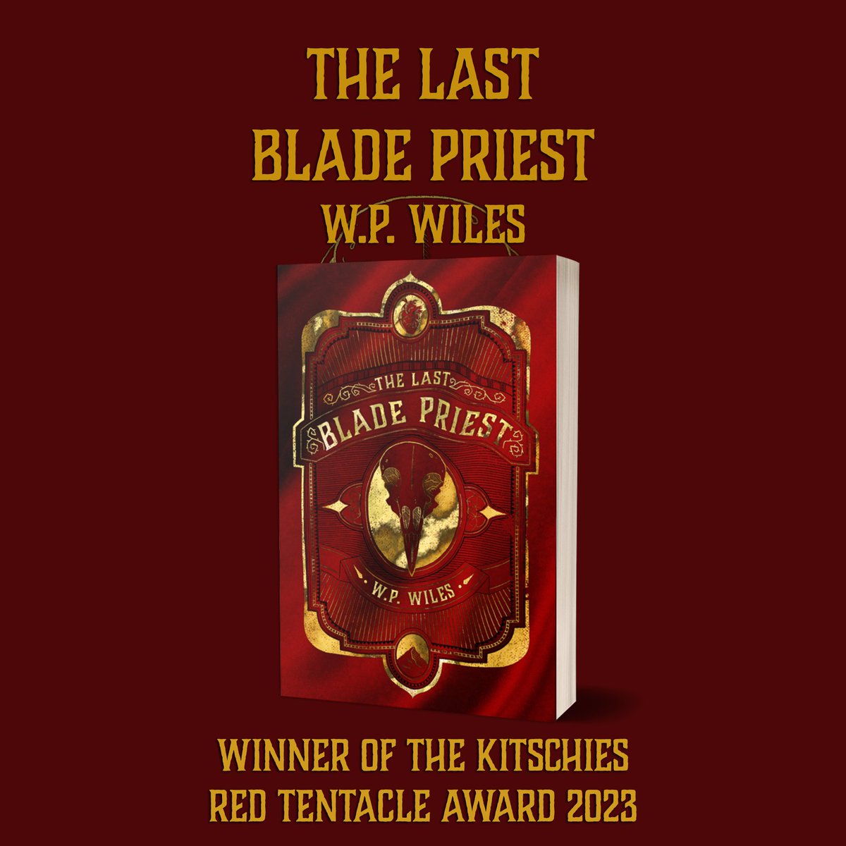 Join us in wishing a HUGE congratulations to @WillWiles as his debut fantasy novel, THE LAST BLADE PRIEST, won the Red Tentacle Award at @TheKitschies over the weekend! thebookseller.com/news/armfield-…