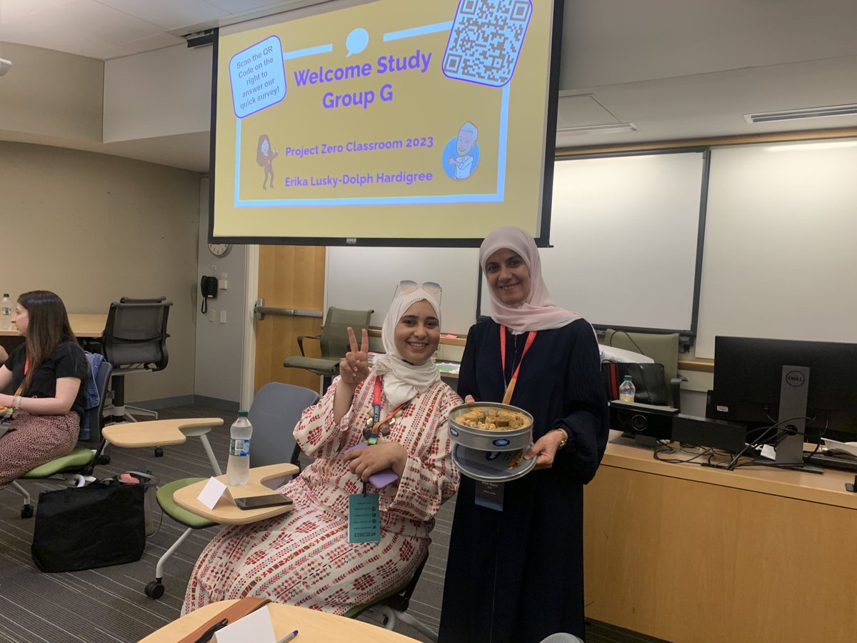 Erika (@erika_lusky) on Twitter photo Fresh treats from Jordan from one of our participants to kick off Study Group G. What a week this will be💙Thank You <a href="/dolph_hardigree/">Dolph Hardigree</a> <a href="/ProjectZeroHGSE/">Project Zero</a> #pzc2023 Fresh treats from Jordan from one of our participants to kick off Study Group G. What a week this will be💙Thank You <a href="/dolph_hardigree/">Dolph Hardigree</a> <a href="/ProjectZeroHGSE/">Project Zero</a> #pzc2023
