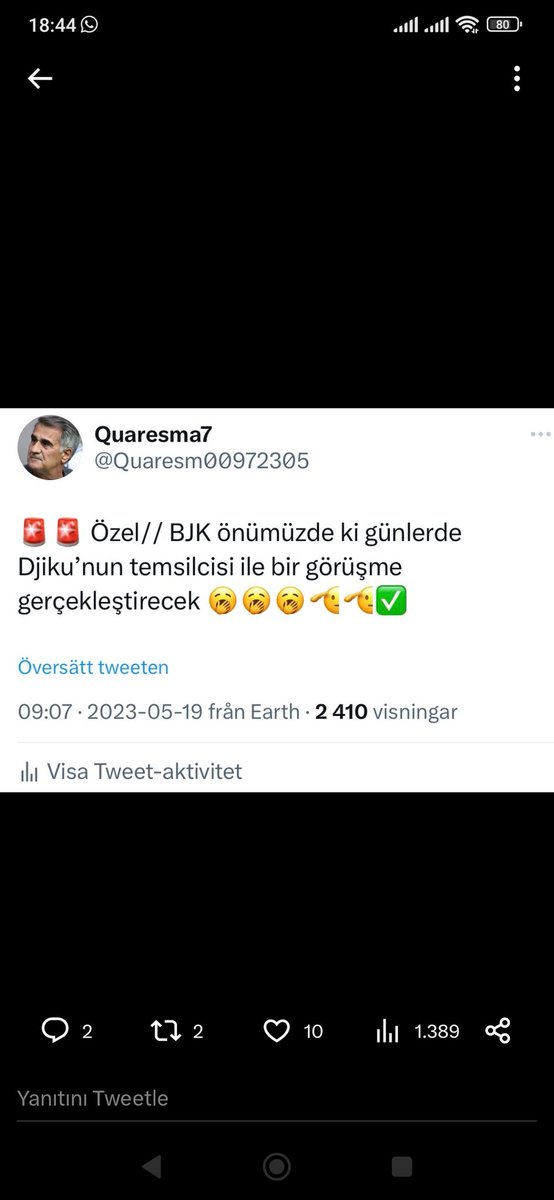 @ercudk11 Bu adam bu haberi 19 mayısda salmış,nerdeyse  senden de 20 gün önce.🤦🤔🙄