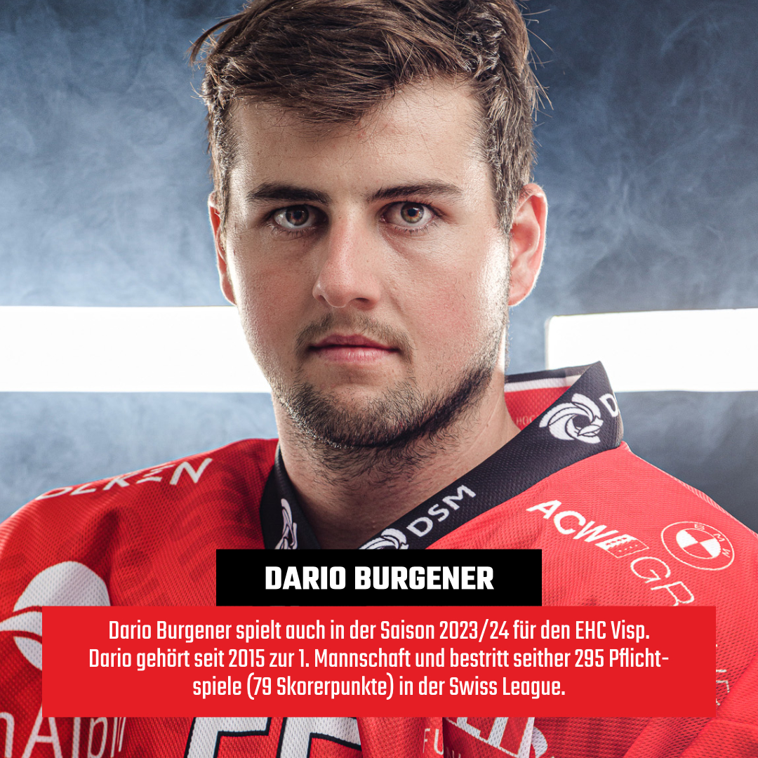 Dario Burgener ein weiteres Jahr in Visp: ehc-visp.ch/de/news/dario-… 
#EHCVisp #SwissLeague