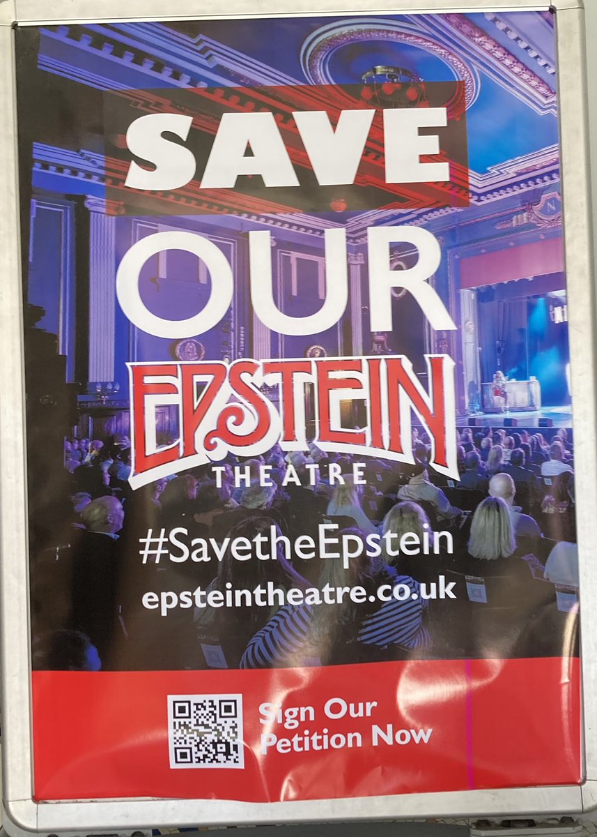 Coming up after 5 on Drive with <a href="/kevduala/">Kevin Duala 🇬🇧🇨🇲</a> - actors <a href="/clairesweeney/">Claire Sweeney</a> and #JoeMcGann describe their relationship with <a href="/EpsteinTheatre/">The Epstein Theatre</a> and why it must be saved from closure this weekend #SavetheEpstein