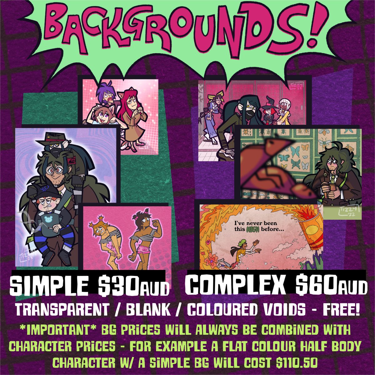 tooblindtizzy's tweet image. yo just putting this here,, gonna take 5slits to start with!!
#commissionsopen