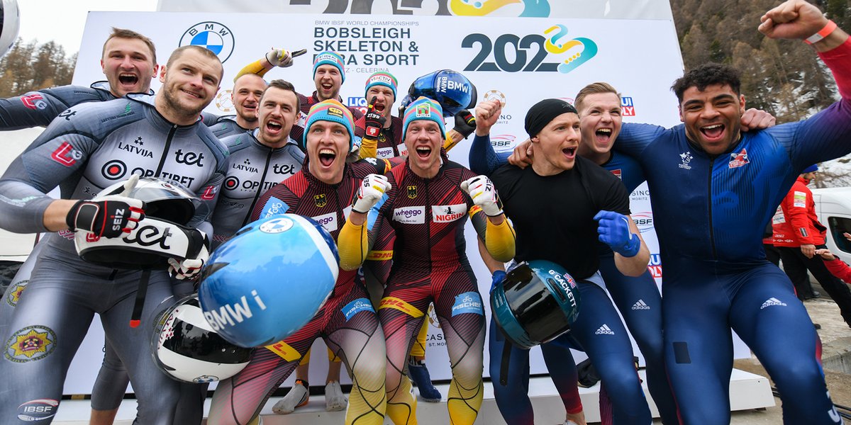 We're delighted to be marking the continued achievements of the Bath-based British Bobsleigh and Skeleton (@The_BBSA) athletes today @TeamBath following their success in the @IBSFsliding 2023 World Championships with an event on campus.