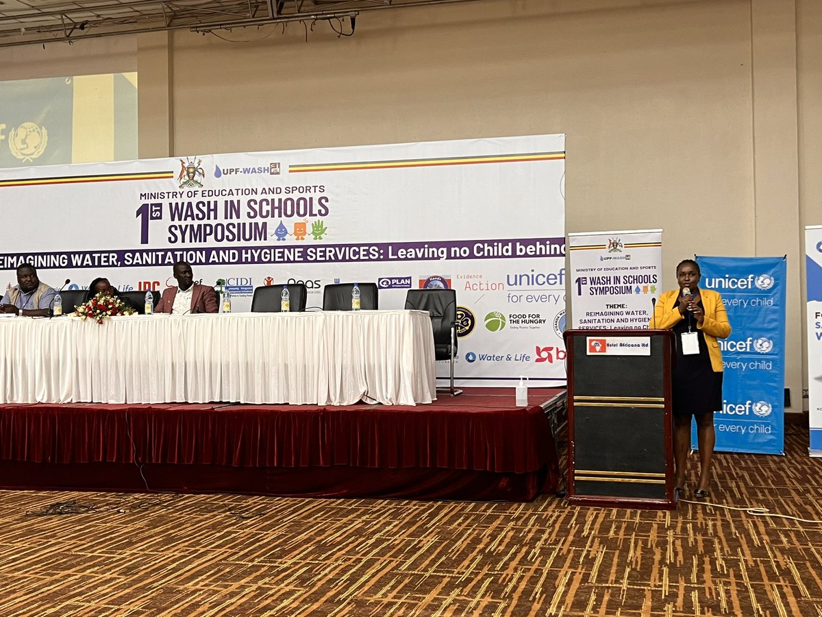 AsegoC's tweet photo. We are in Uganda for the 1st ever #WASHSymposium in schools. We shared findings from our study in urban slums in Kampala and Mukono in partnership with @Educ_SportsUg and @KCCAUG @thiongo391 @aphrc @ReliAfrica #WASHinSchools #WeareAfrica https://t.co/yGRVNT3BYW
