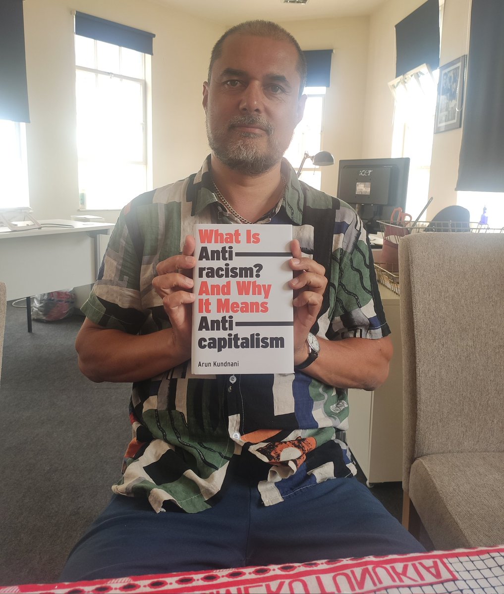Great to have our former Editor and Race & Class Editorial Working Committee member @ArunKundnani drop in to @IRR_News with his exciting new book, 'What is Anti racism And Why It Means Anti capitalism' 

Order from @VersoBooks ⬇️
versobooks.com/en-gb/products…