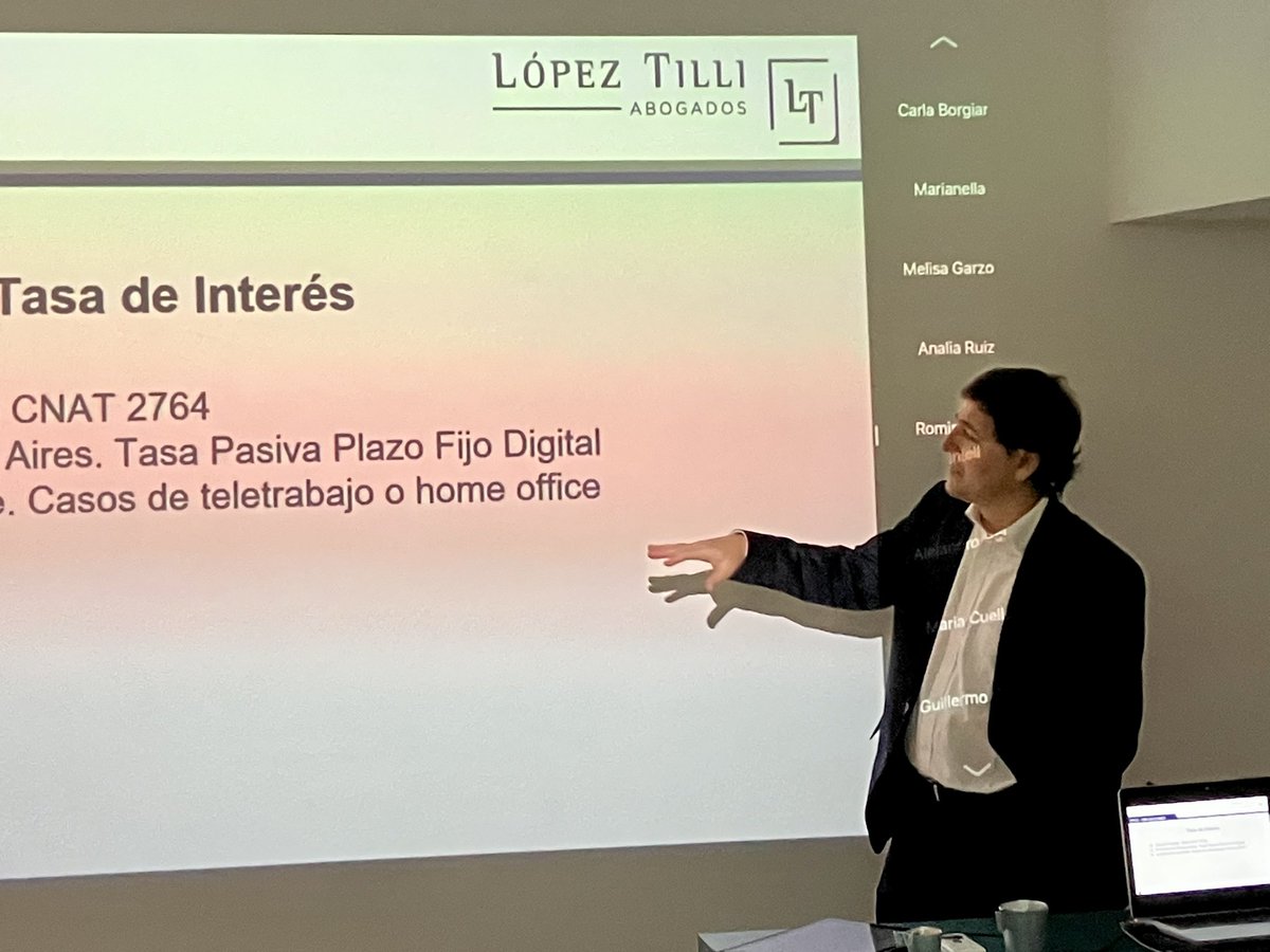 asarcob's tweet photo. El Jueves 22/6, el Dr. Alejandro López Tilli brindó una Jornada de capacitación exclusiva para Asociados de Asarcob, la cual fue impulsada por la Comisión de Relaciones Laborales ⚖️. Bajo modalidad mixta contó con gran participación de equipos de RRHH de las empresas de la Cámara https://t.co/8msT9WT5hG