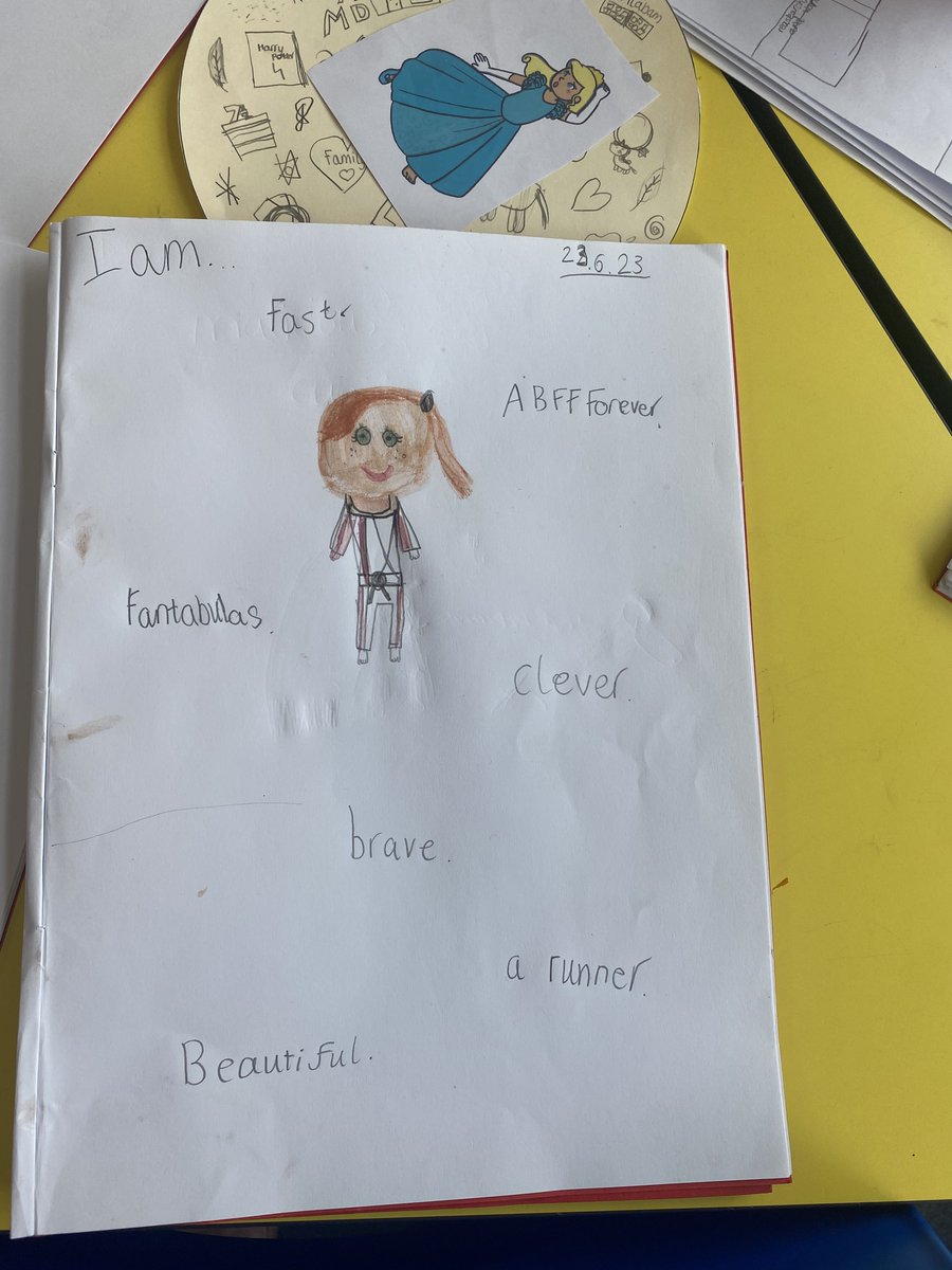 HurstKnollY2's tweet photo. Another way we shared our identity in Year 2 last week. https://t.co/2WhmGfhvjy