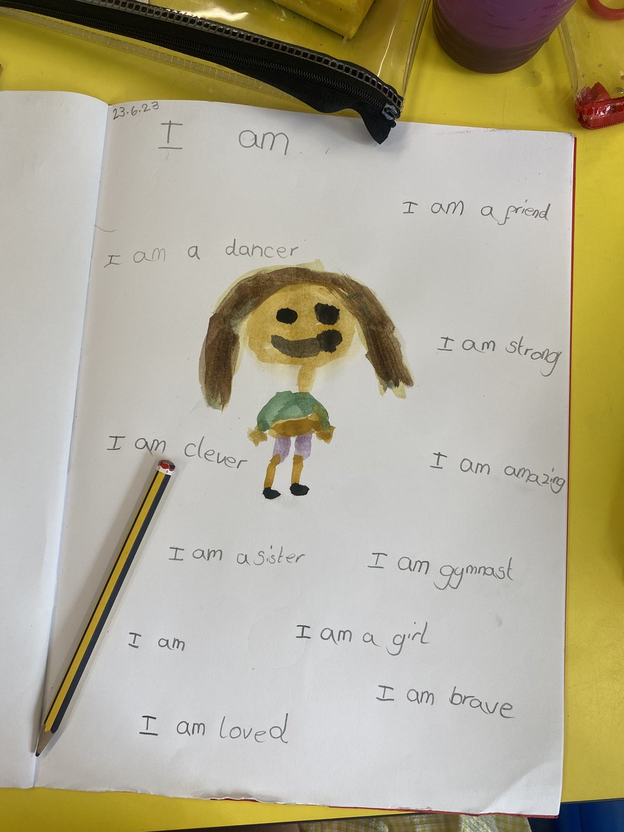 HurstKnollY2's tweet photo. Another way we shared our identity in Year 2 last week. https://t.co/2WhmGfhvjy