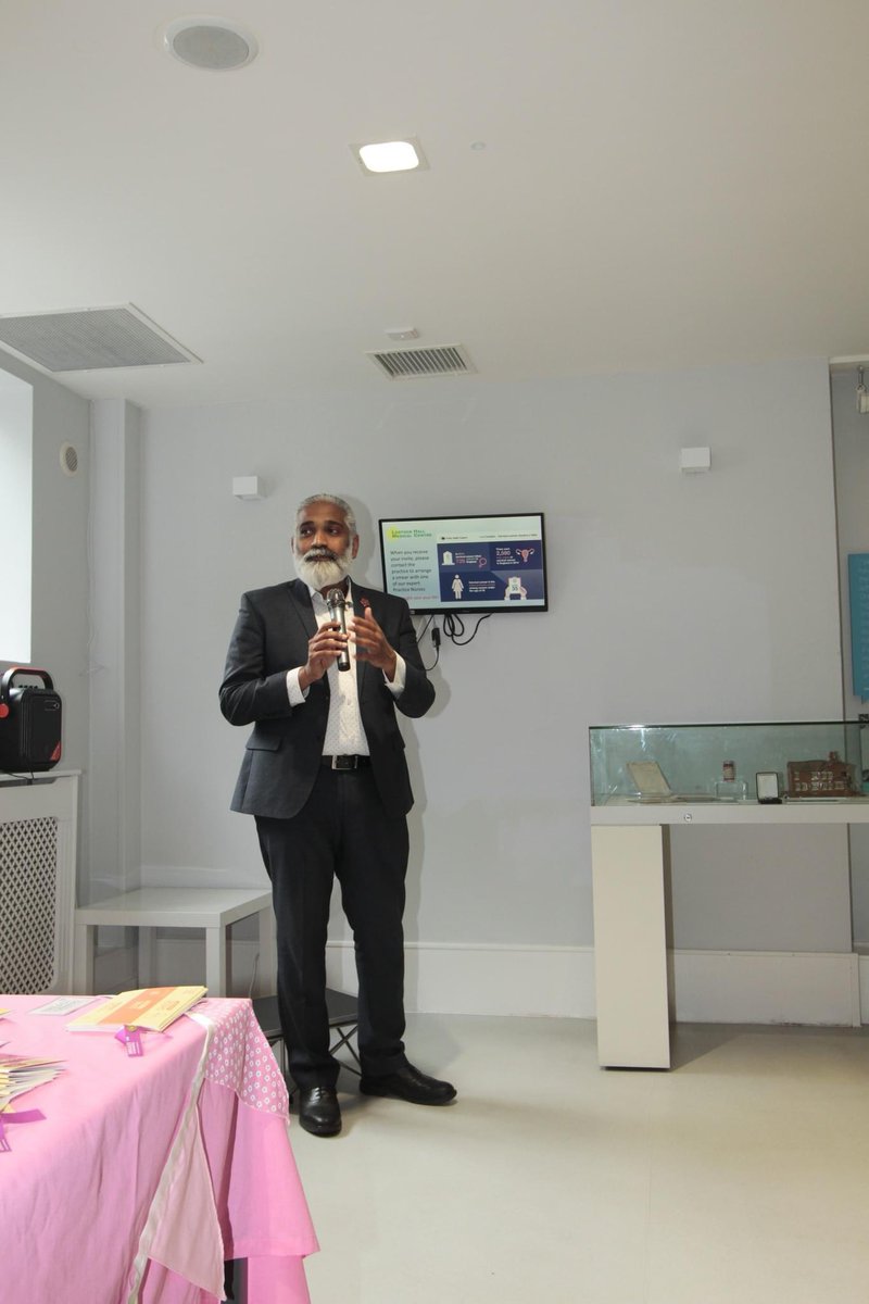 Dr Sakthi Karunanithi <a href="/PH_Lancashire/">Public Health Lancashire</a> said at our event: 
"You can’t not be energised when you are speaking to Ewa (Dr Craven). I didn’t think twice before accepting an invite to attend this event. The health of an area can only be as strong as the health of local women”