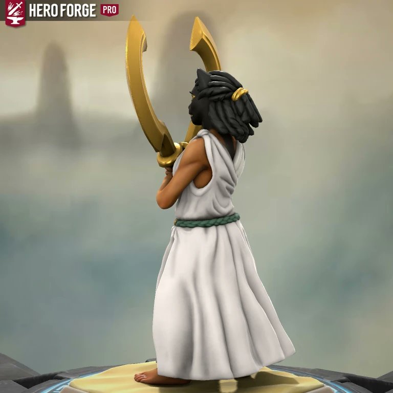 SapphySkies's tweet photo. She is my last Egyptian Deity for now, I will make more in the future ^_^
#HeroForgeMiniatures #HeroForge #Miniatures #Bastet #Egyptian #EgyptianMythology #Mythology #Deity #Sun #EgyptianGodess #EgyptianDeity #Protection #Cat #Swords #DualWielding #Darkness #RiverNile https://t.co/6SGuryJkiD