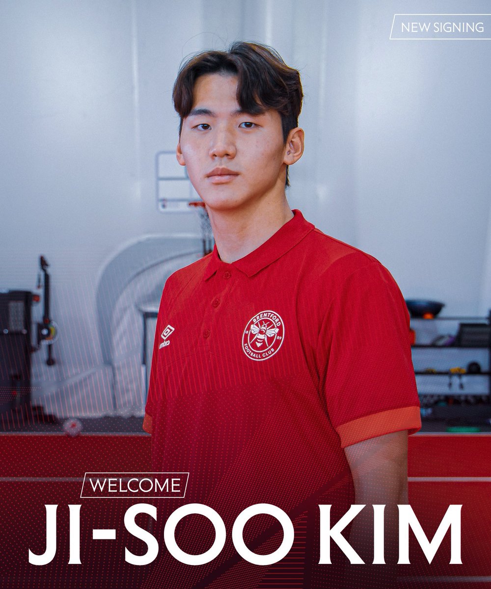 Oyuncu: Ji-soo Kim 🇰🇷 Eski kulübü: Seongnam FC Yeni kulübü: Brentford B Tip: Bonservis Bedel: €640B Süre: 4+1 Yıl Mevkii: Stoper  Yaş: 18