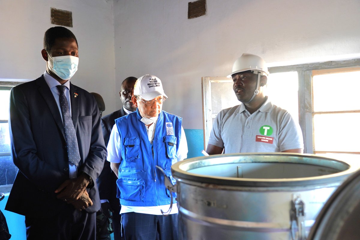 undpmalawi's tweet image. In Chiradzulu, The District Council is leading in the production of indigenous fertilizer to address the accessibility of fertilizers to local farmers under the #PublicSectorInnovationChallenge.
#InnovationForDevelopment