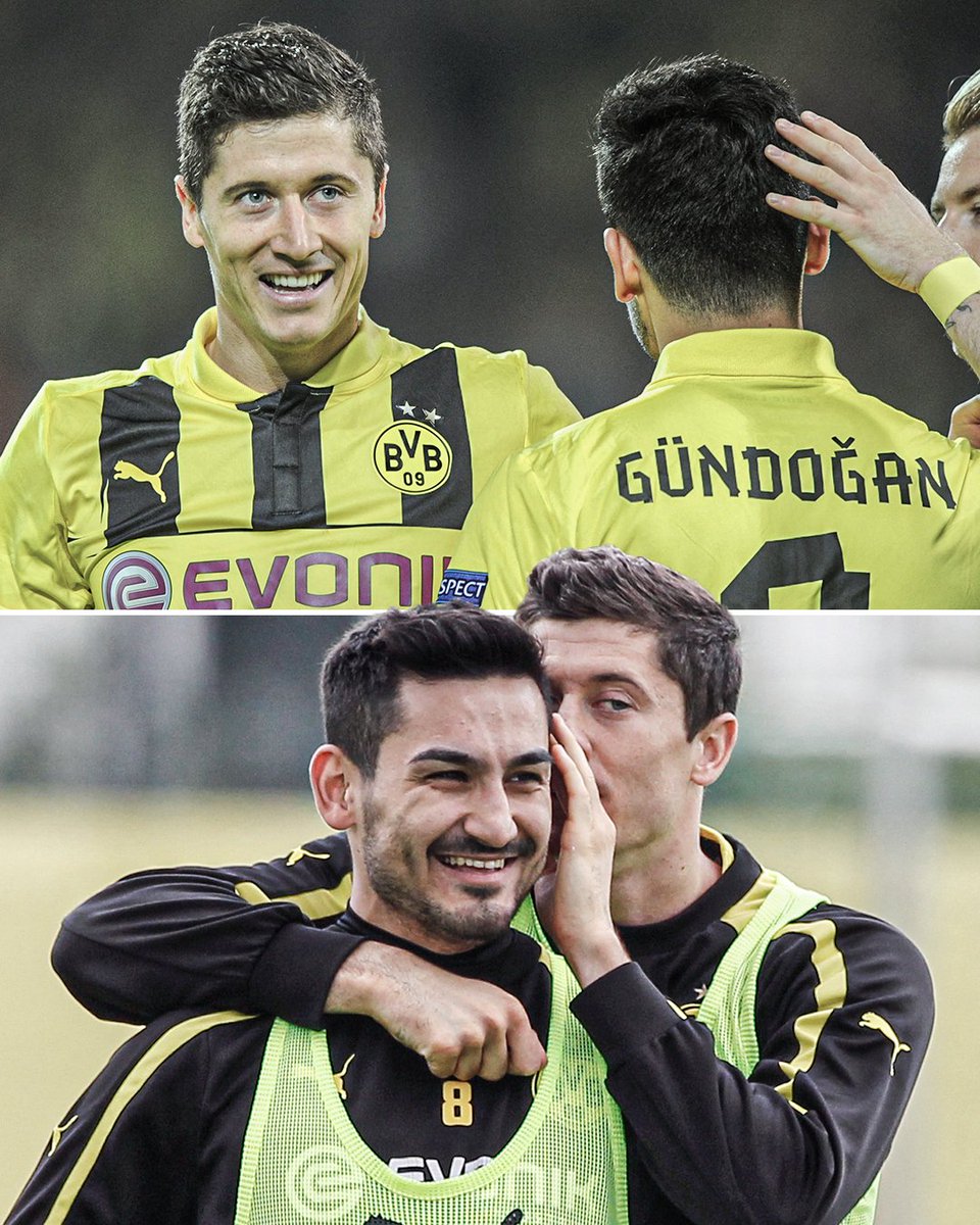 Robert Lewandowski and Ilkay Gundogan will be reunited at Barcelona ❤️

It's been nine years since they last played together at Dortmund 🥹