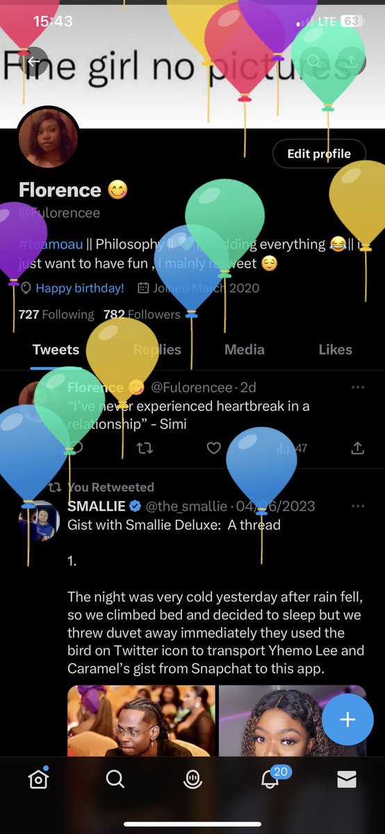 Fulorencee's tweet photo. Cheers to a great beginning 🥂
Happy birthday baby ❤️ https://t.co/mPzqCYNdvl