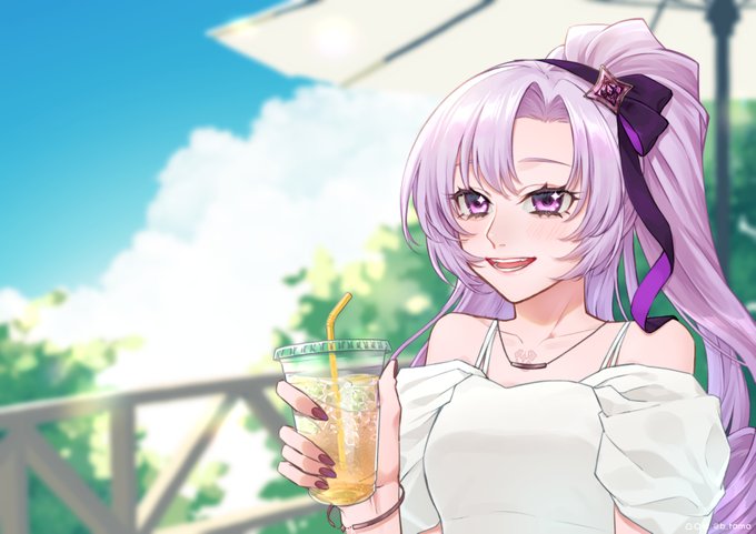 「前髪 飲み物」のTwitter画像/イラスト(新着)｜4ページ目