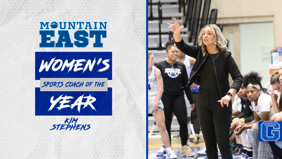 Coach Kim Stephens repeats as the MEC's Women's Sports Coach of the Year‼️‼️‼️ #LetsGoPioneers #MECWBB #PioneerNation