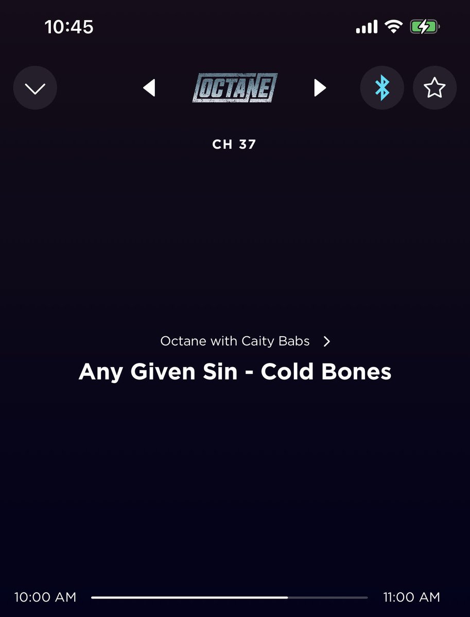 Yes!!! Thank you @CiBabs for the spin of #ColdBones from my faves @anygivensinband!!! I love it so much!!! Please keep those spins coming!!! 🤘🖤🔥 @SXMOctane #BigUns #NewMusic #NewHardRock #AnyGivenSin #Sinner #Octane
