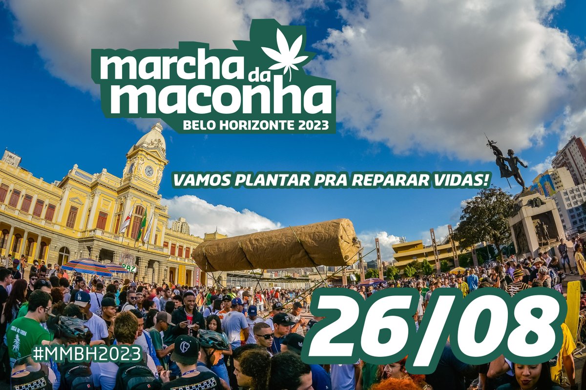 Marcha da Maconha Belo Horizonte (@MarchaMaconhaBH) on Twitter photo 2023-06-26 15:02:48
