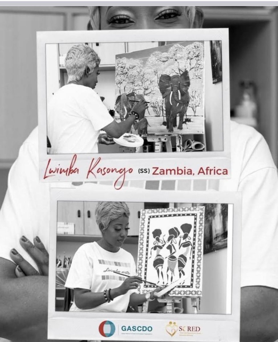 This ! 🔥🔥 A project for world Sickle cell day by <a href="/SickleRED20/">SickleRED</a> . It was a joint collaboration with GASCDO <a href="/globalscdorgs/">GASCDO</a>. A feature as an artist and a Sickle cell warrior from Zambia 🇿🇲 🇿🇲🇿🇲😊😊😊❤️❤️