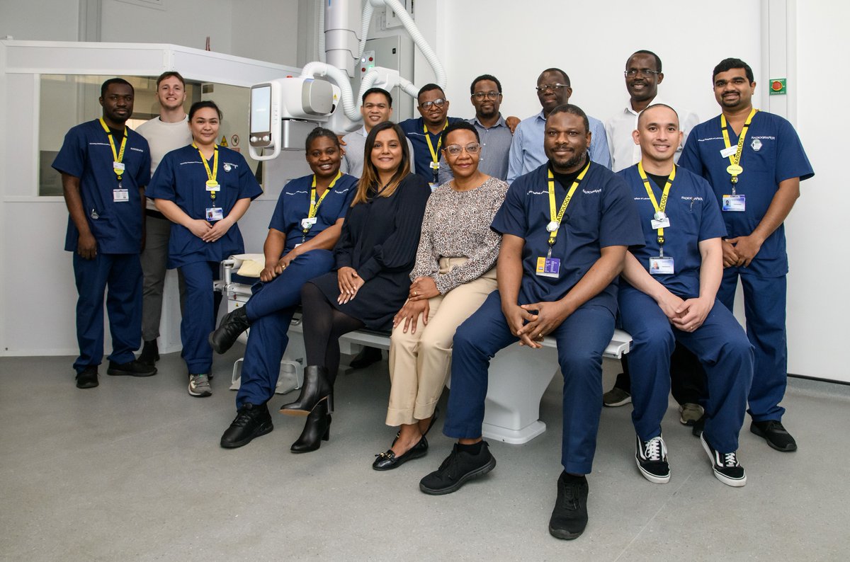 Leic_hospital's tweet photo. A team of internationally recruited radiographers feature in the latest edition of Synergy – the magazine @SCoRMembers. The article focuses on the personal journeys of colleagues who have joined #TeamUHL from abroad.

Read the article here: https://t.co/E6RyCTD8qk https://t.co/PGWPH4MGqF