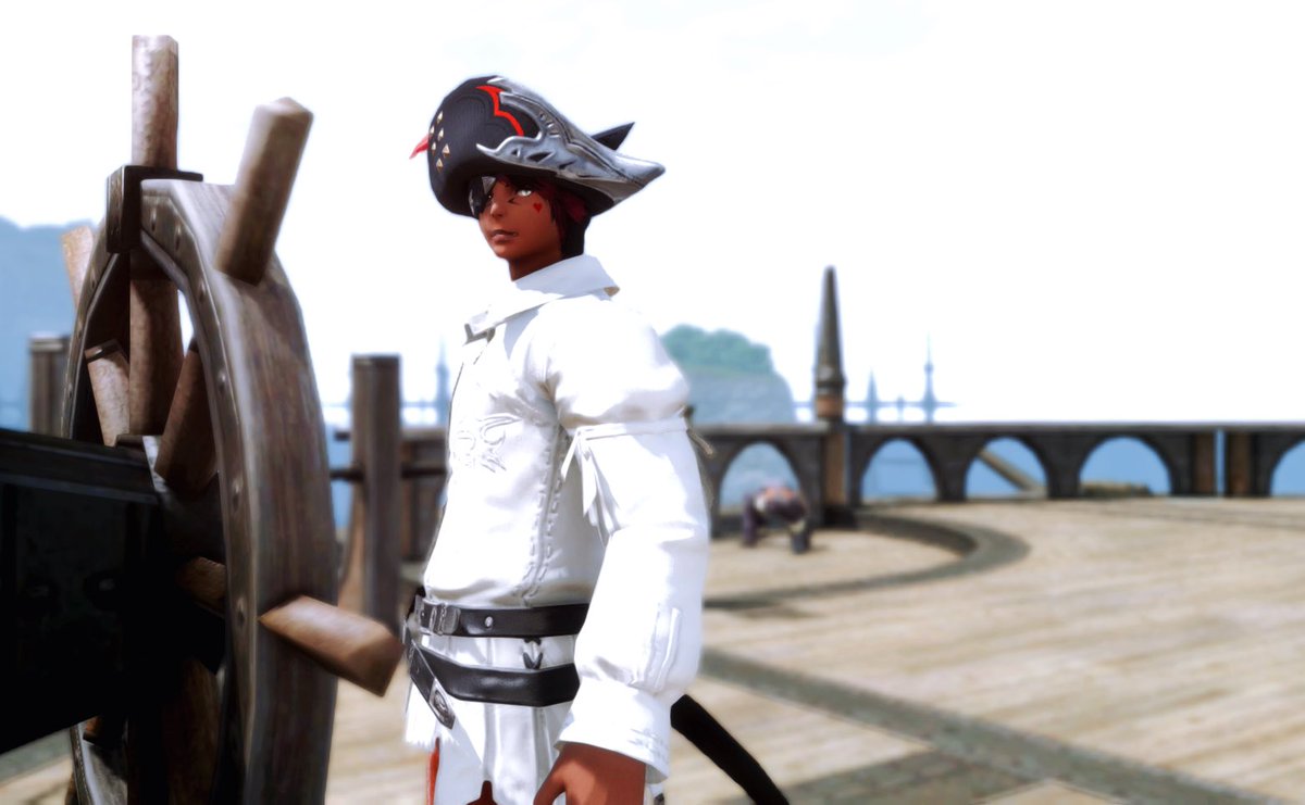 reealzy_'s tweet photo. Aye Aye captain #ffxiv #gpose #GPOSER #pirate #captain #FFXIVScreenshots https://t.co/PaLdyL36JR