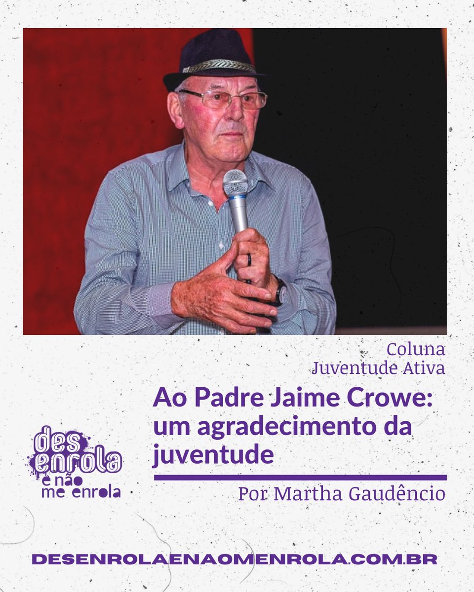 _desenrola_'s tweet photo. #Opinião | Temos experiências que são frutos de sua luta pelo direito à vida da juventude, com o relato de alguns jovens que foram atendidos por seus projetos e seguem seu legado.

🔗Leia o texto completo:
https://t.co/nOyIZvB31s https://t.co/Mq3suBbr6B
