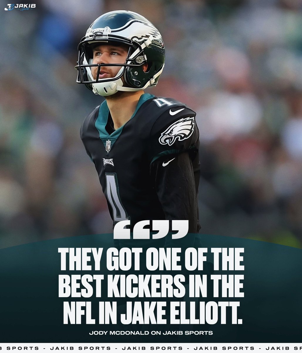 Jake Elliott appreciation post.

#FlyEaglesFly