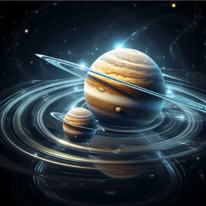 $BTC - This is a long post - bear with me it's worth the read: From June 19, 2023 - July 6, 2023 Saturn &amp; Jupiter have been forming a powerhouse sextile. Our collective experience is now fully embodying the shift that occurred on winter solstice 2020 when Jupiter &amp; Saturn formed