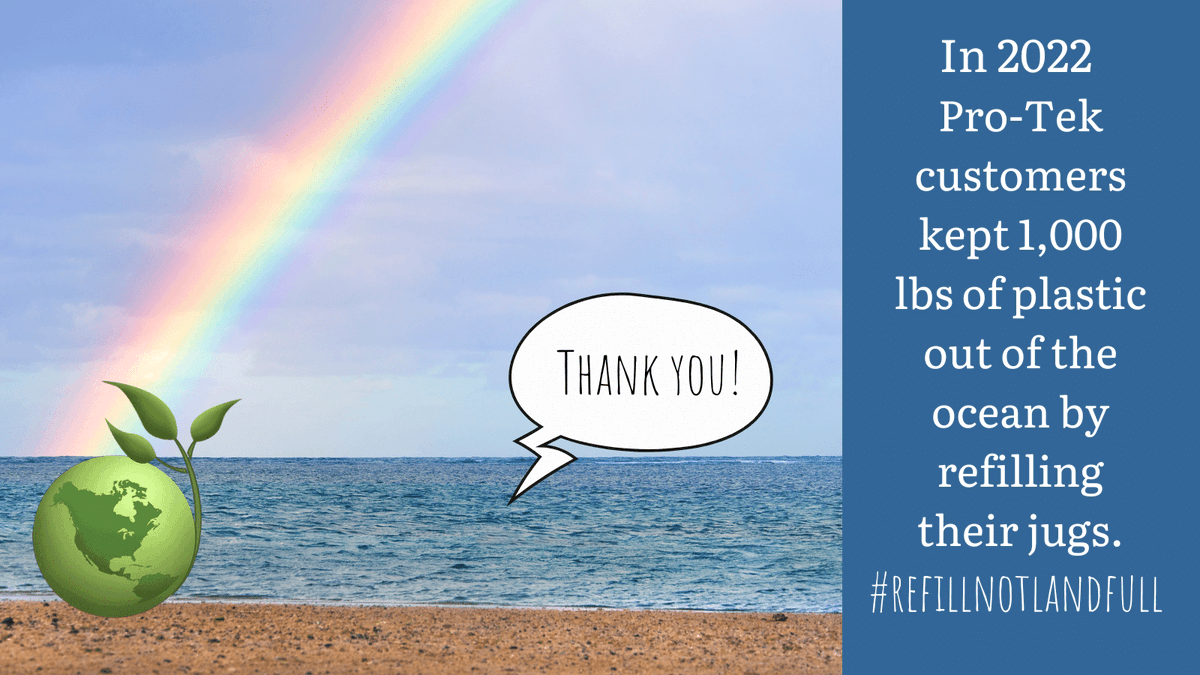 ProTek_Chemical's tweet photo. #refillnotlandfill Learn more at https://t.co/fa7VbksD28 https://t.co/izKLN6Rwqe