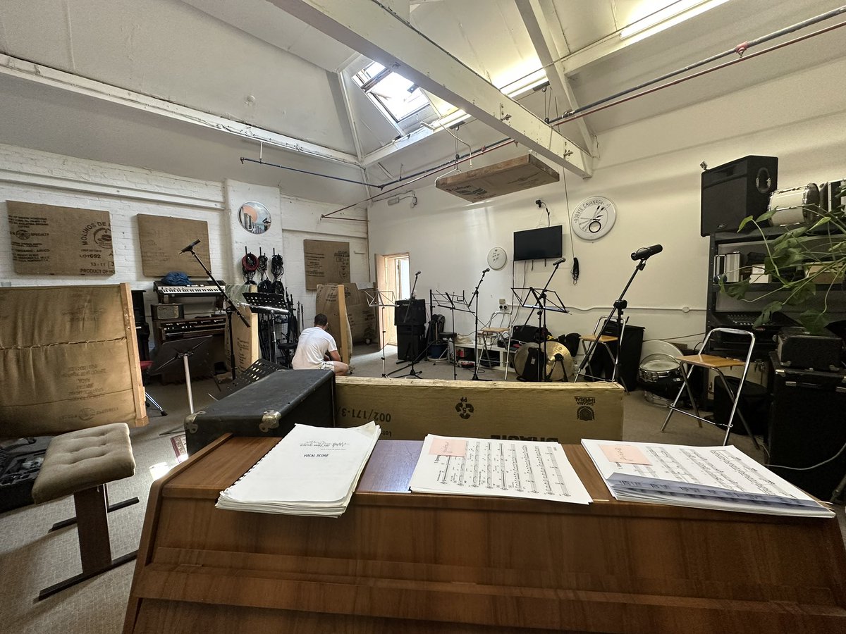 Home for the next few days as we lay down a cast recording for <a href="/climbwayup/">Climb Way Up</a> 🤩