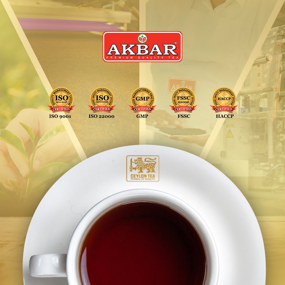 AkbarLtd's tweet photo. Experience the unparalleled quality of Ceylon tea, crafted with utmost care and precision. From handpicking the finest leaves to processing, grading, and packaging, every step reflects the Akbar family's personal touch.
https://t.co/RzV3S2obQw
#akbartea #tea #ceylontea #blacktea https://t.co/SnbtseNpCH