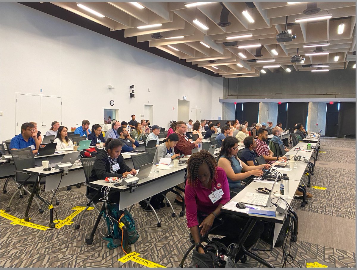 Full house at the BV-BRC workshop being held at Argonne National Lab.  Today we're exploring antimicrobial resistance, read quality, taxonomic classification, assembly/annotation and building trees.