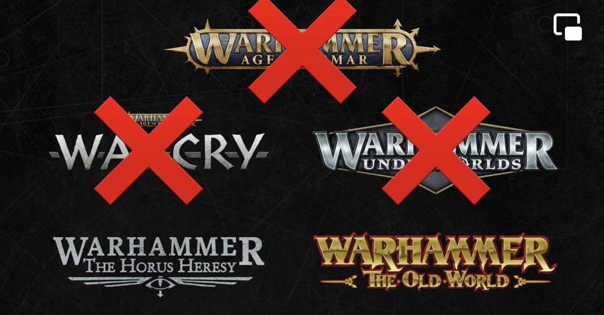 @warhammer FINALLY some Old World news! One of only two things I’m actually interested in hearing about.