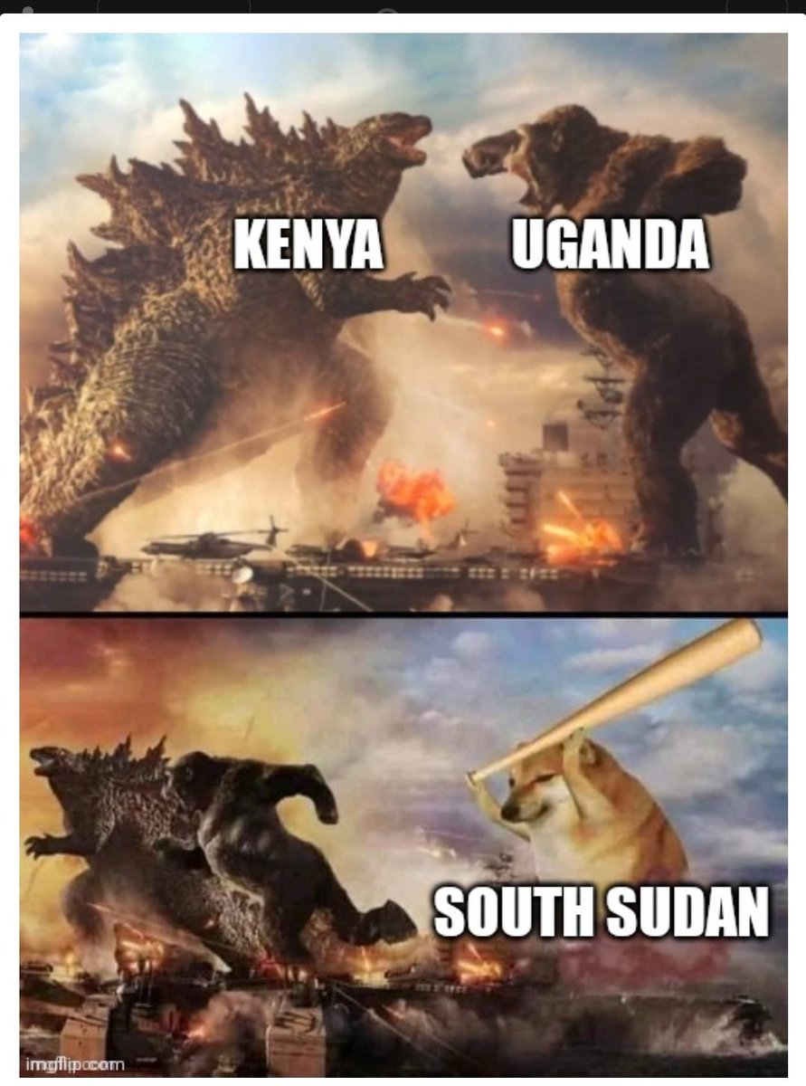 Twitter war when South Sudan joins 
#KOT #SSOT #UOT
#KenyaVsuganda