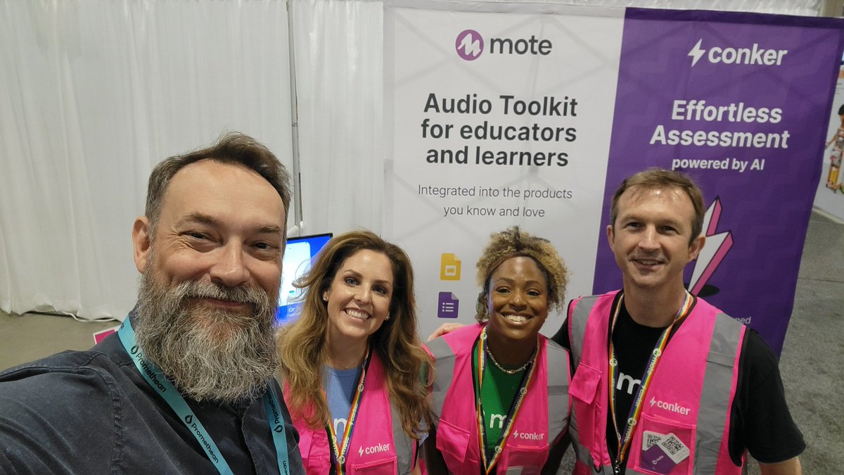 Join me at #ISTELive

📅 Today at 11:30am
📍 Mote booth 1157
👋 Meet & greet
📗 Free giveaway of my #ControlAltAchieve book (quantities limited)

Come say hi!

#edtech #GoogleEDU #EduTwitter @justmoteHQ