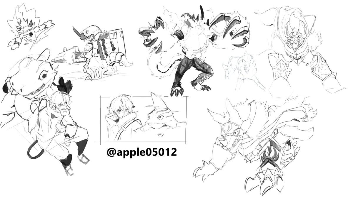 Digimon seekers doodle 

#DIGIMONSEEKERS #digimon